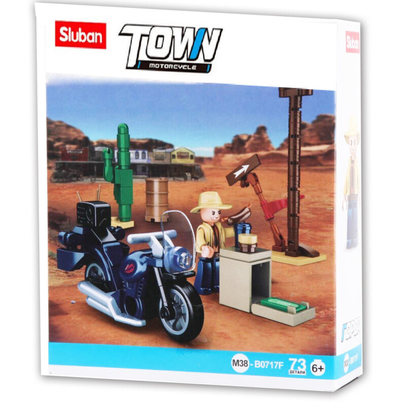 Sluban Town Motorky Motorkář na výletě